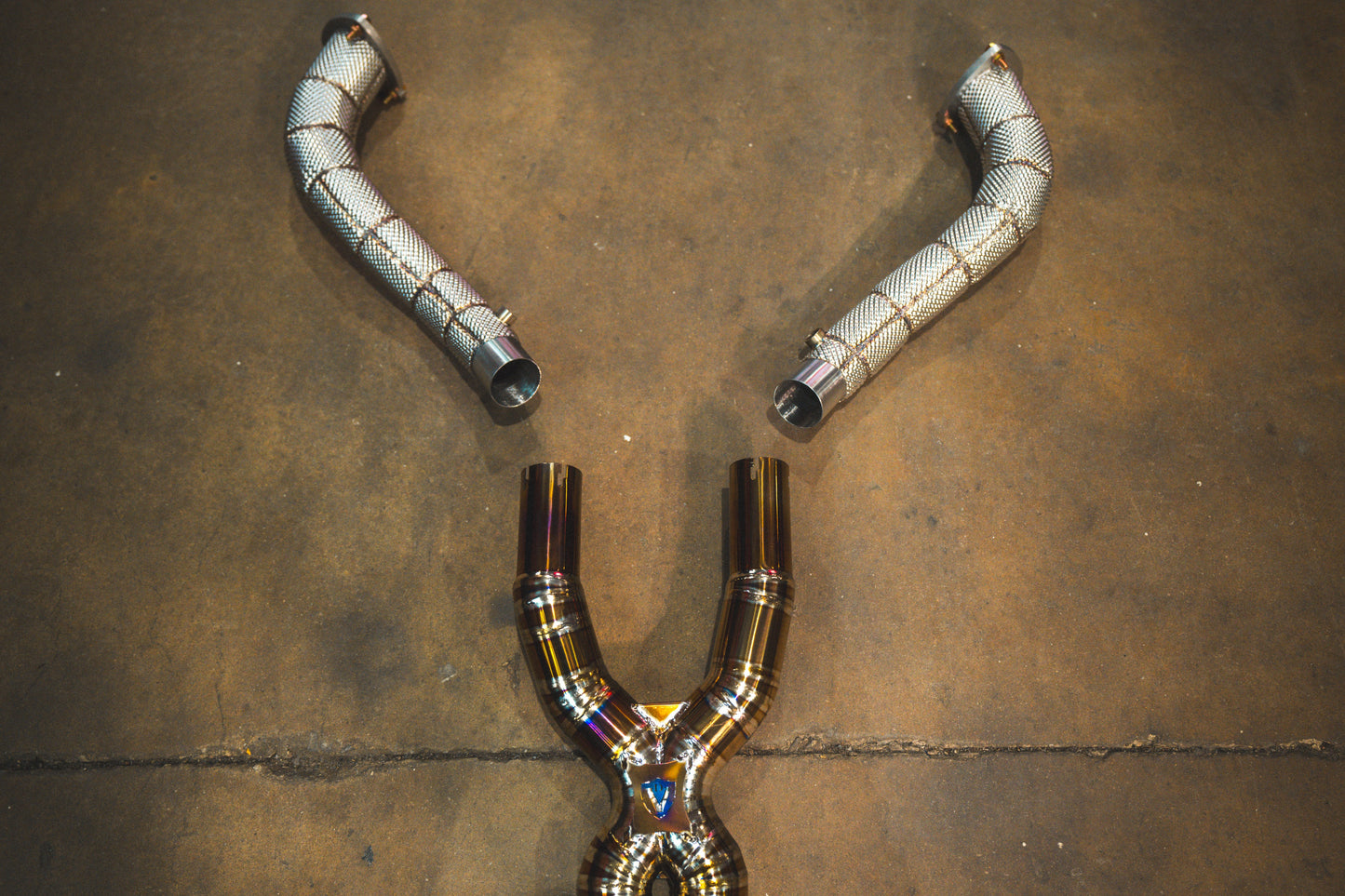 Ferrari California 4.3 V8 Free Flow Front Pipes