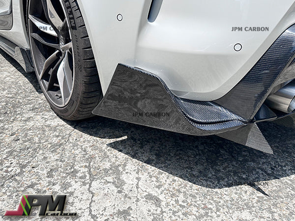 [JPMCarbon] AG Style Carbon Fiber Rear Splitter Lips Fits For 2019-2026 Toyota GR Supra A90 A91 Only