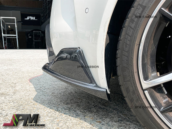 [JPMCarbon] VR Style Carbon Fiber Rear Splitter Lips Fits For 2019-2026 Toyota GR Supra A90 A91 Only