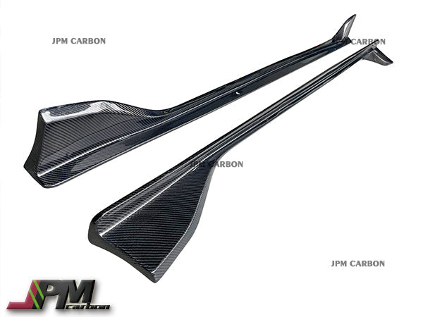 [JPMCarbon] AG Style Carbon Fiber Side Skirt Expansion Lips for FOR 2019-2026 Toyota GR Supra A90 A91