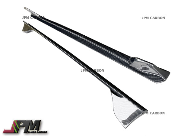 [JPMCarbon] AG Style Carbon Fiber Side Skirt Expansion Lips for FOR 2019-2026 Toyota GR Supra A90 A91