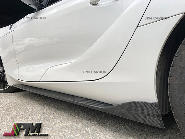 [JPMCarbon] OEM Style Carbon Fiber Side Skirt Replacement Lips Fits For 2019-2026 Toyota GR Supra A90 A91