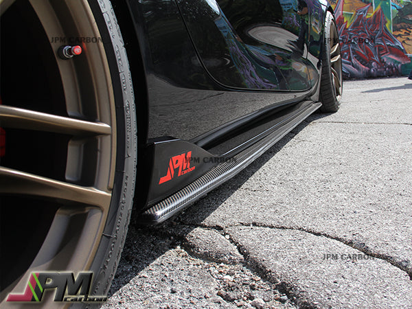[JPMCarbon] JPM R1 Carbon Fiber Side Skirt Expansion Lips for FOR 2019-2026 Toyota GR Supra A90 A91