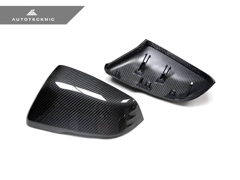 AutoTecknic Replacement Version II Dry Carbon Mirror Covers - F48 X1 | F44 2-Series Gran Coupe