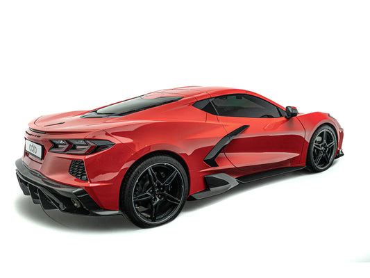 ADRO - Carbon Fiber Side Skirts || C8