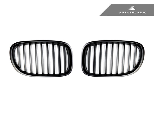 AutoTecknic Stealth Black Front Grille Set - F01/ F02 7-Series LCI