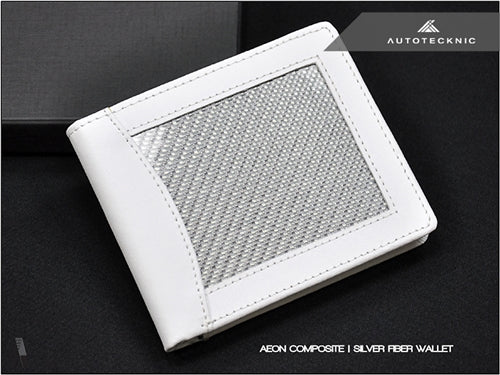 AutoTecknic Silver Fiber Wallet
