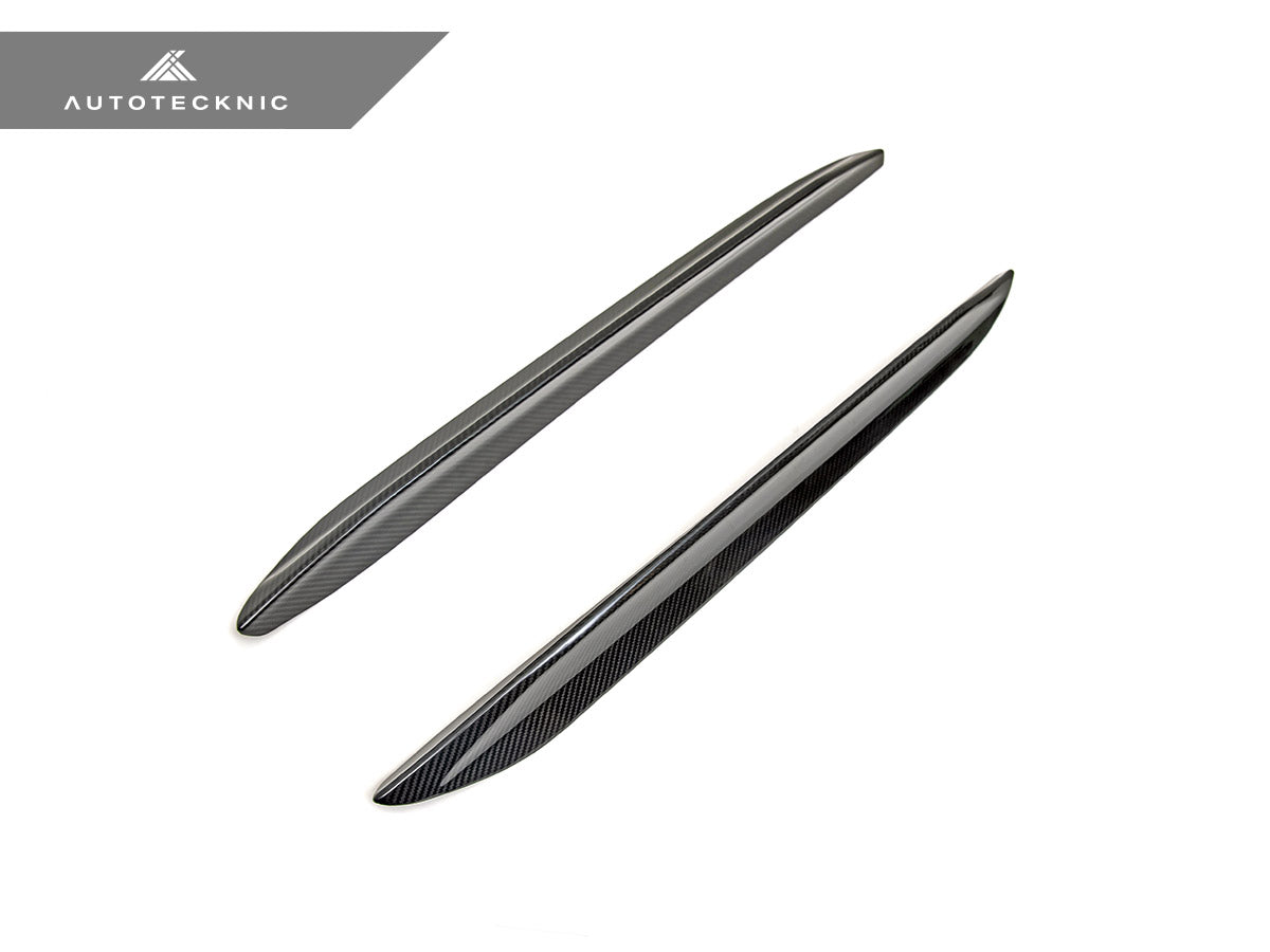 AutoTecknic Dry Carbon Rear Fin Set - F96 X6M | G06 X6