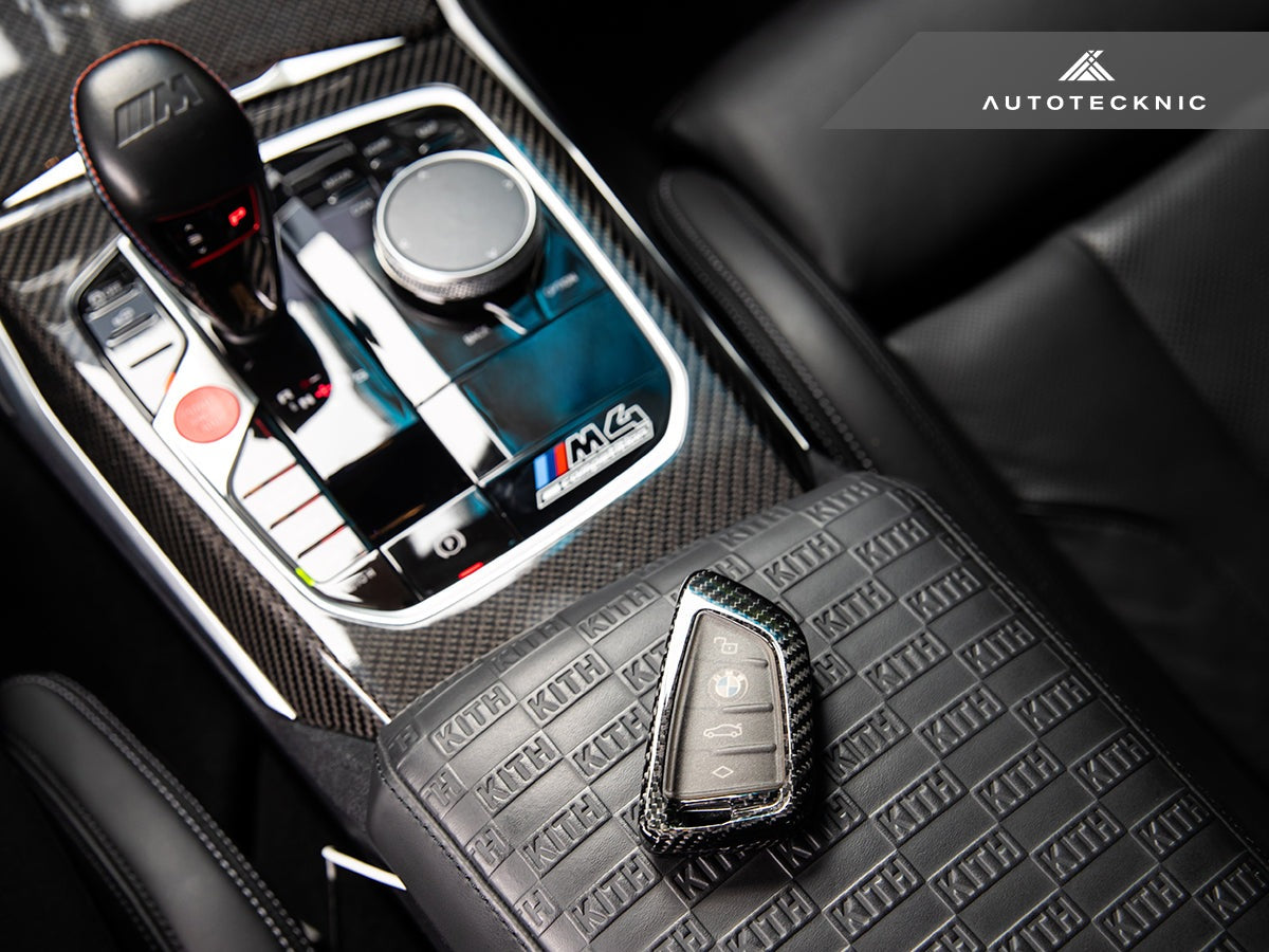 AutoTecknic Dry Carbon Remote Key Case - BMW G14/ G15/ G16 8-Series