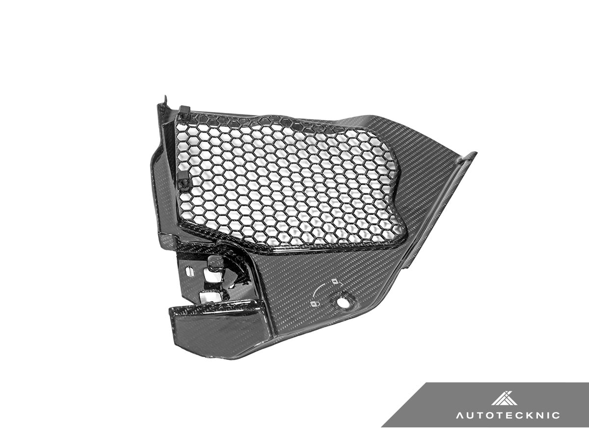 AutoTecknic Dry Carbon Engine Cowl Panel Trim Set - A90 Supra 2020-Up