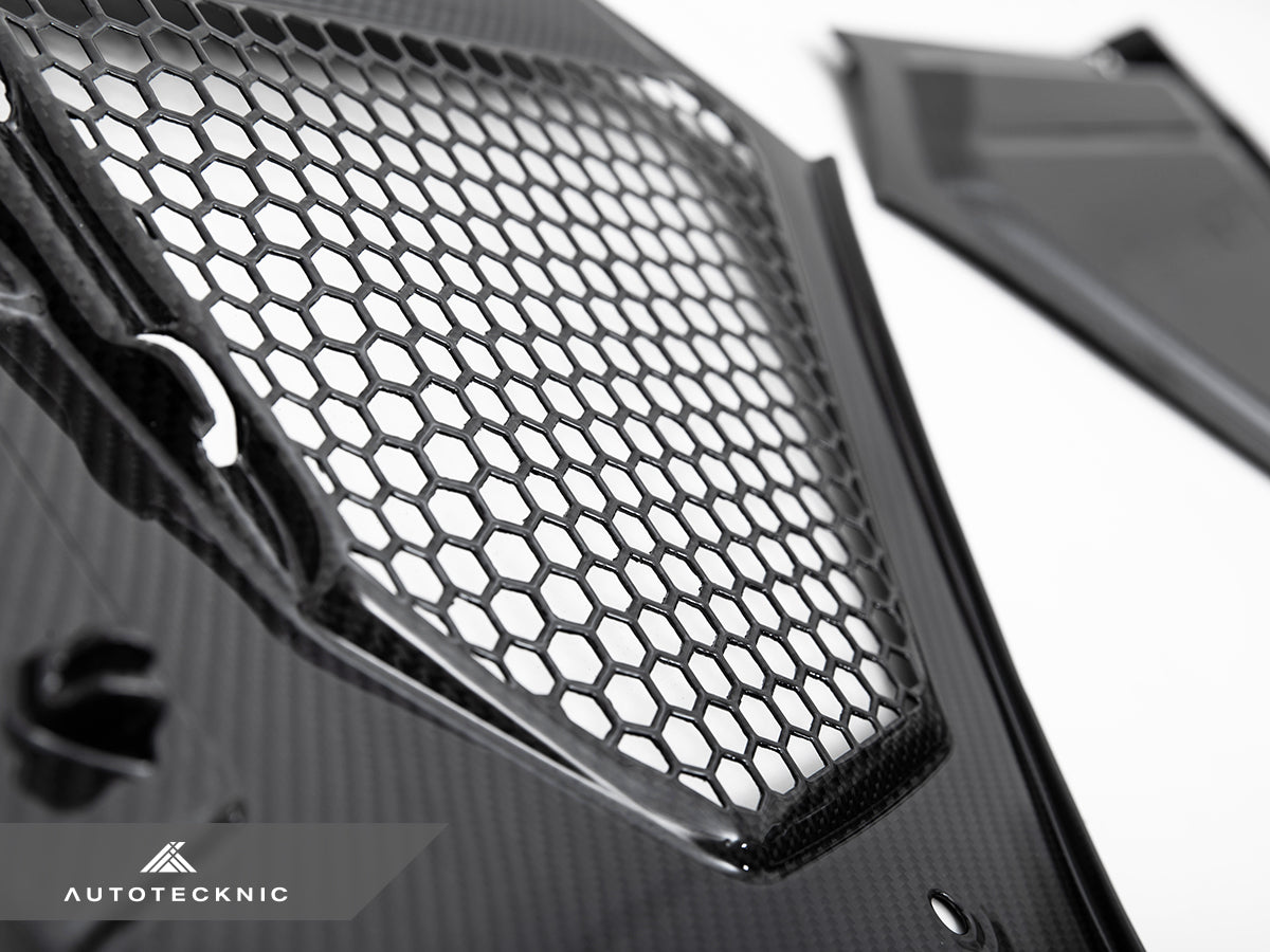 AutoTecknic Dry Carbon Engine Cowl Panel Trim Set - G42 M240I | G20 M340I
