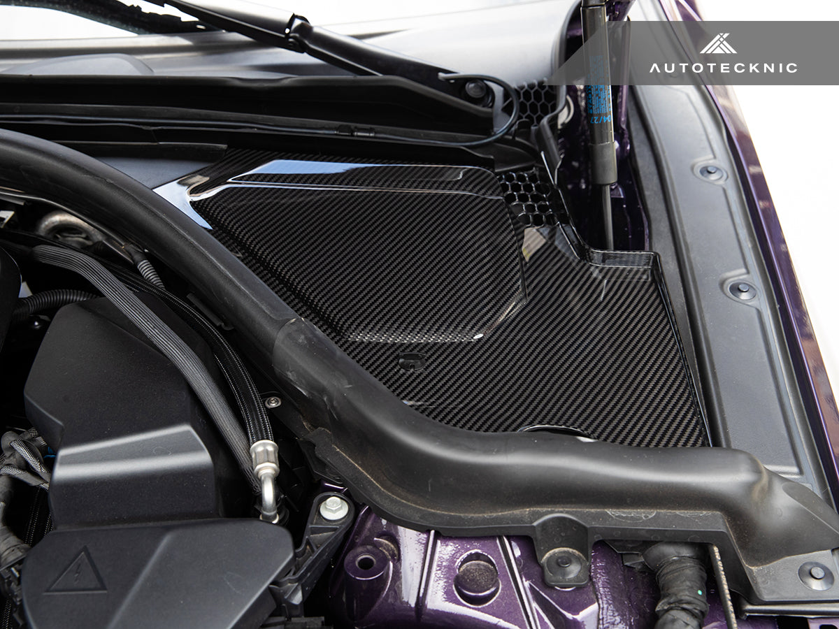 AutoTecknic Dry Carbon Engine Cowl Panel Trim Set - G42 M240I | G20 M340I