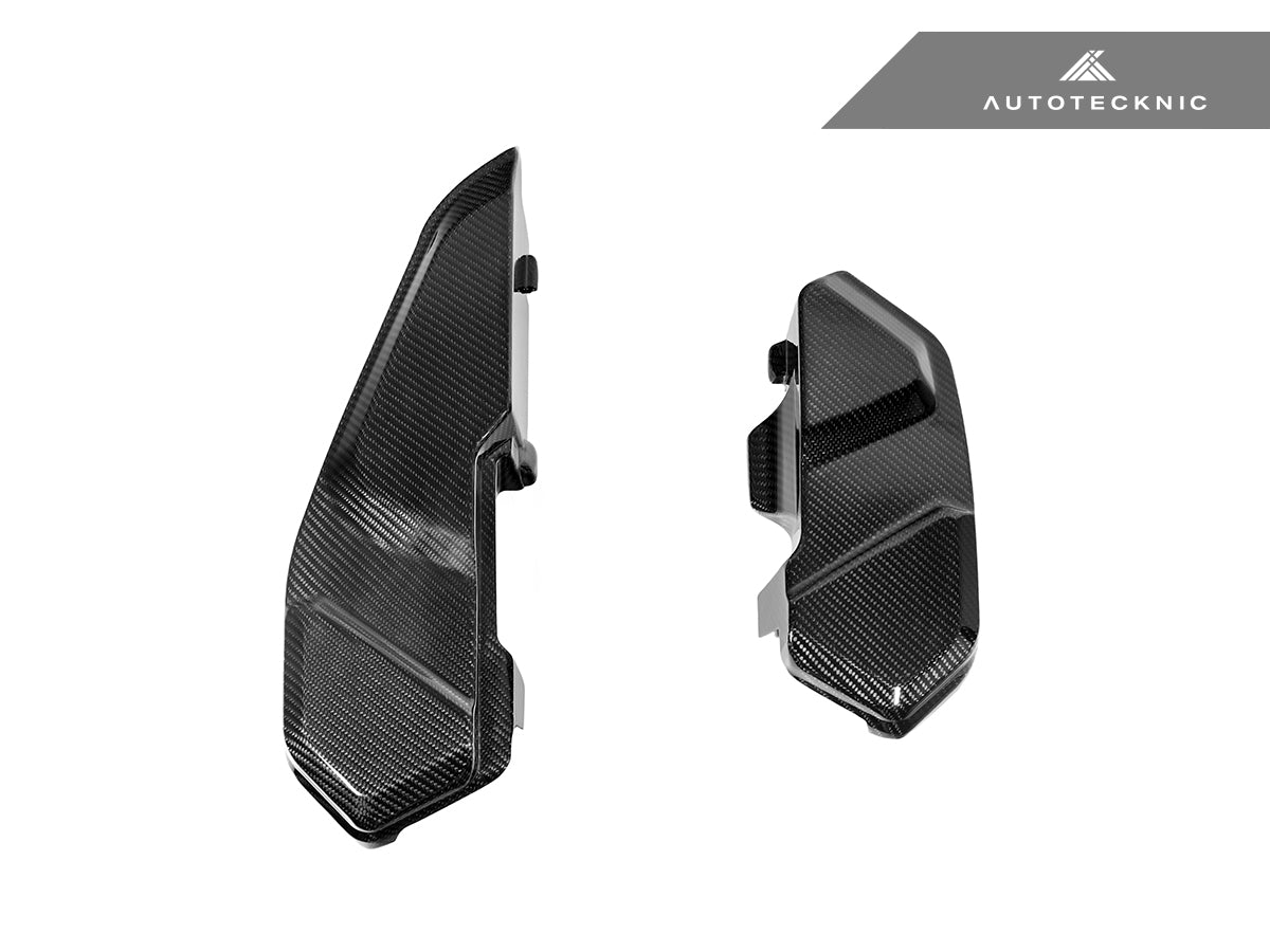 AutoTecknic Carbon Engine Cover Extension Set - F90 M5 | F91 F92 F93 M8
