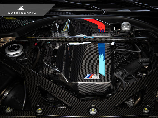 AutoTecknic Version II Dry Carbon Fiber Engine Cover - G80 M3 | G82/ G83 M4