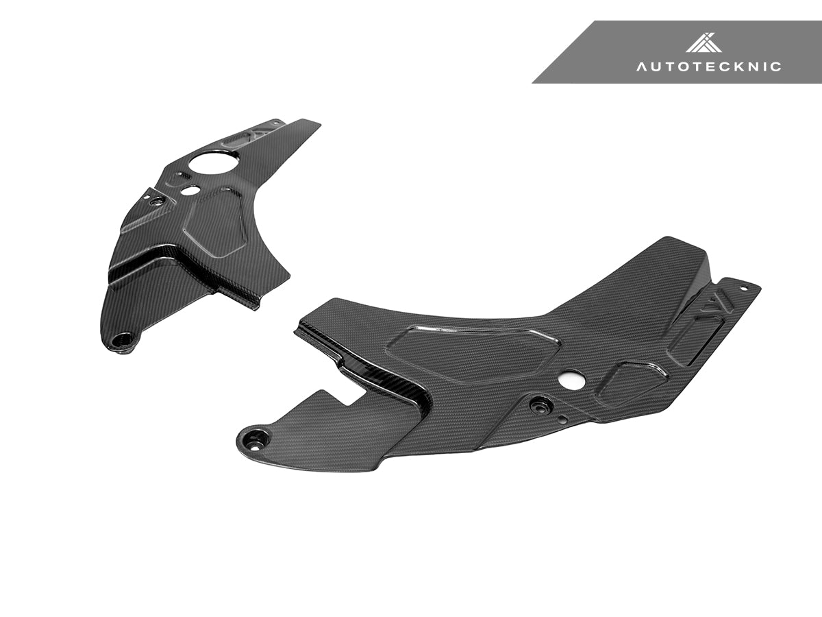 AutoTecknic Dry Carbon Engine Bay Trim Set - G87 M2