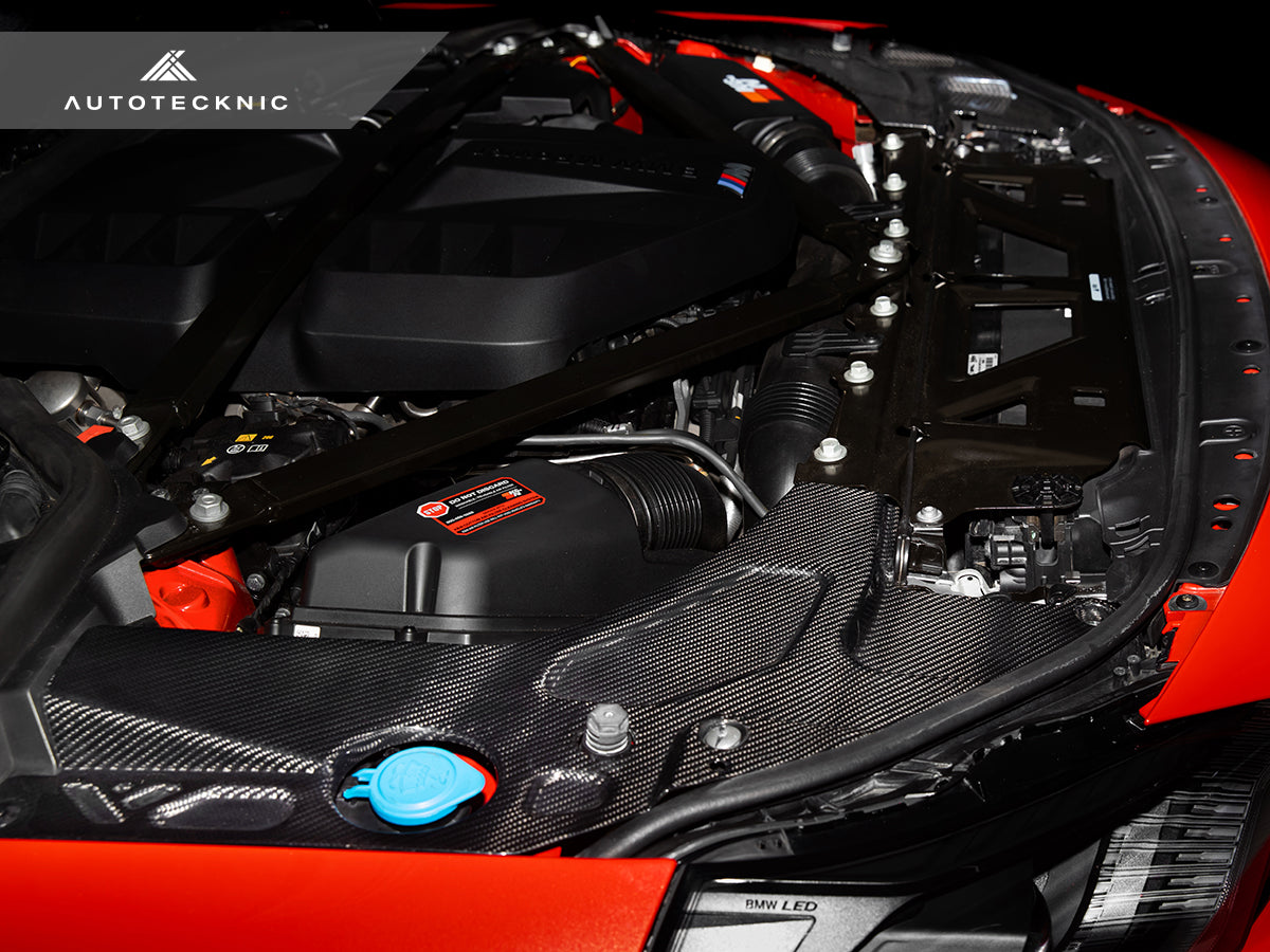AutoTecknic Dry Carbon Engine Bay Trim Set - G87 M2