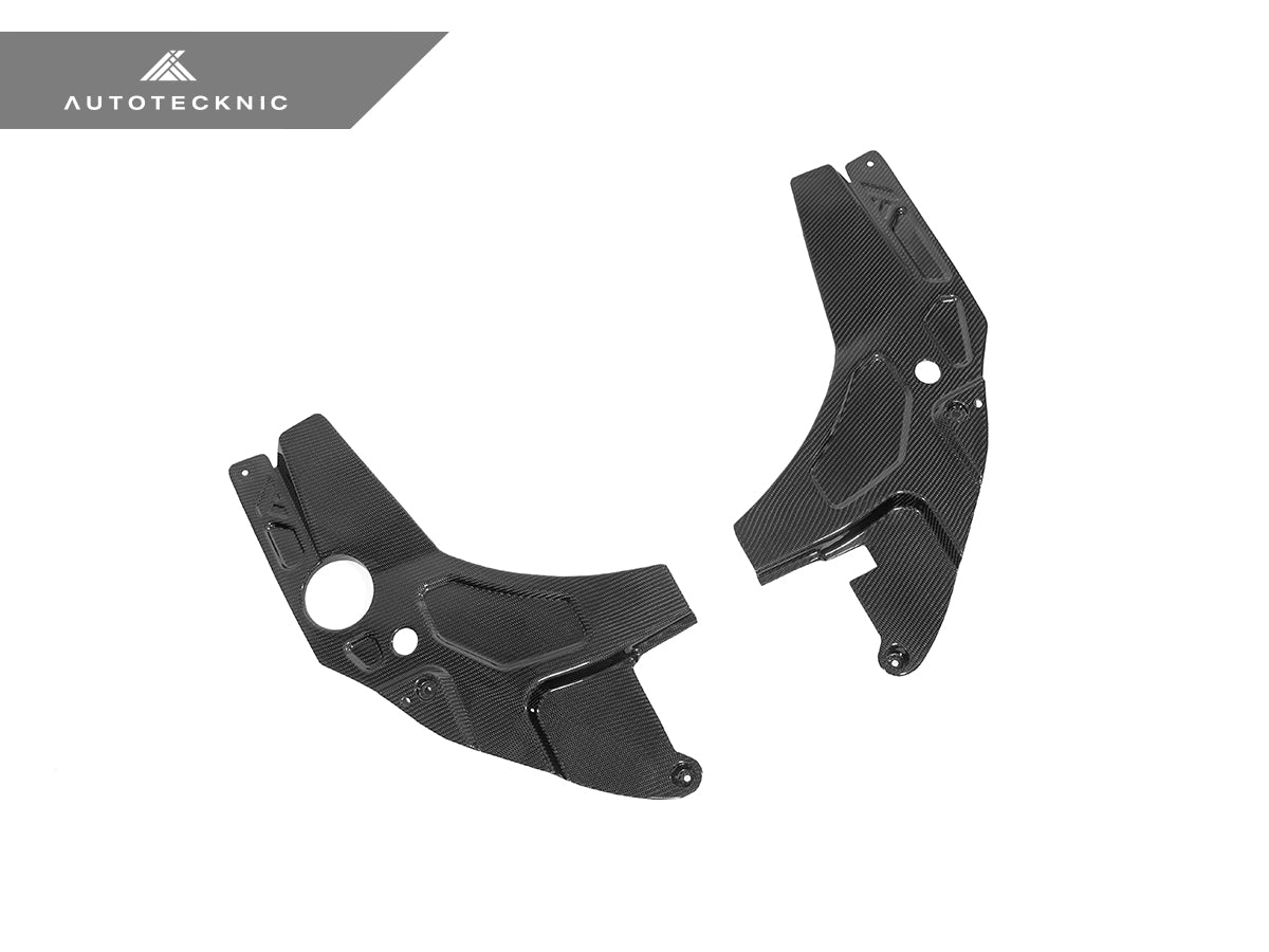 AutoTecknic Dry Carbon Engine Bay Trim Set - G87 M2