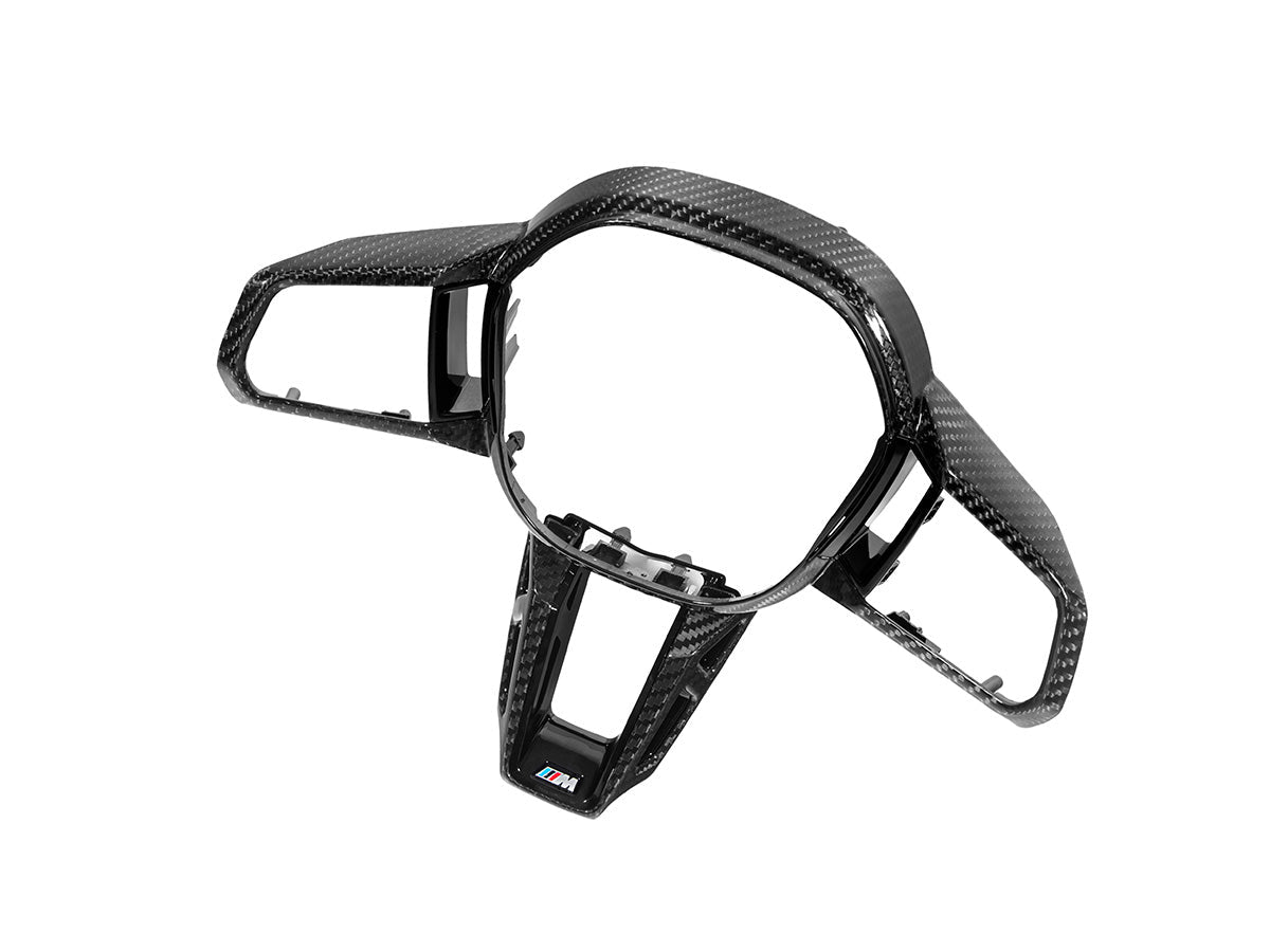 AutoTecknic Carbon Fiber Steering Wheel Trim - BMW G60/ G61 5-Series