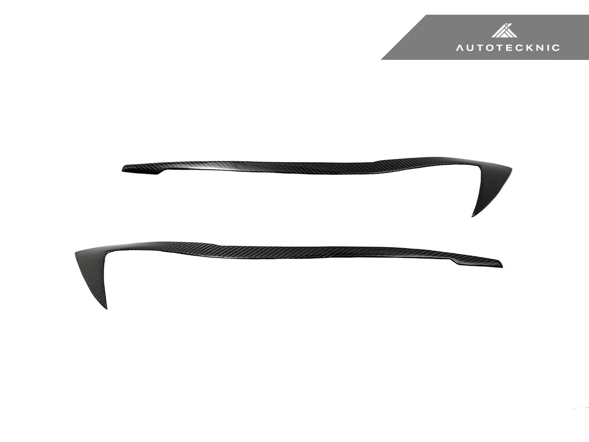 AutoTecknic Carbon Fiber Headlight Trim Set - G20 3-Series Pre-LCI
