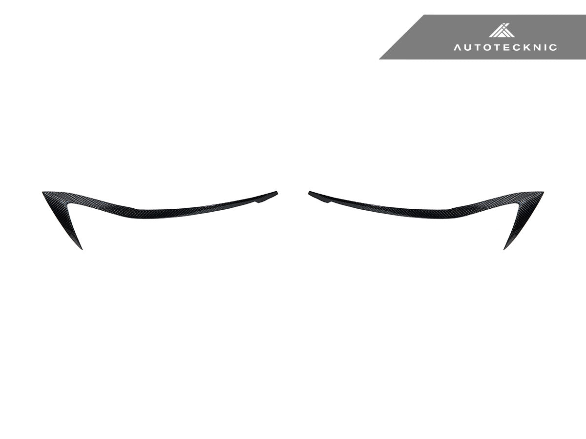 AutoTecknic Carbon Fiber Headlight Trim Set - G20 3-Series Pre-LCI