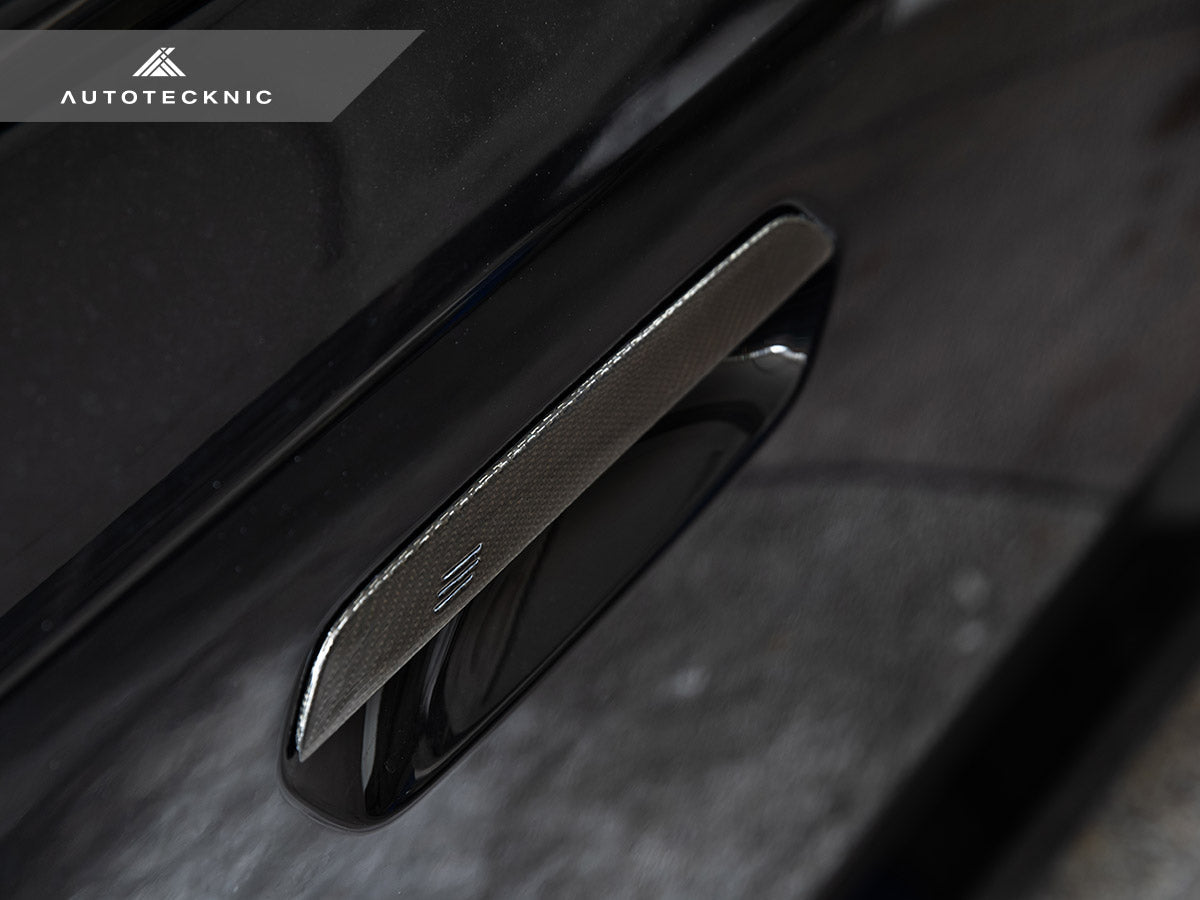 AutoTecknic Dry Carbon Door Handle Trim Set - G42 2-Series Coupe