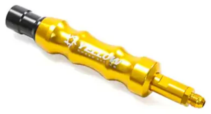 Yellow Speed Racing Air Jacks Kit - 3 Pieces w/ Connector Valve