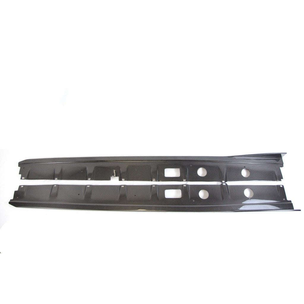 Audi R8 Carbon Fiber Side Rocker Extensions/ Side Skirt 2016-2018