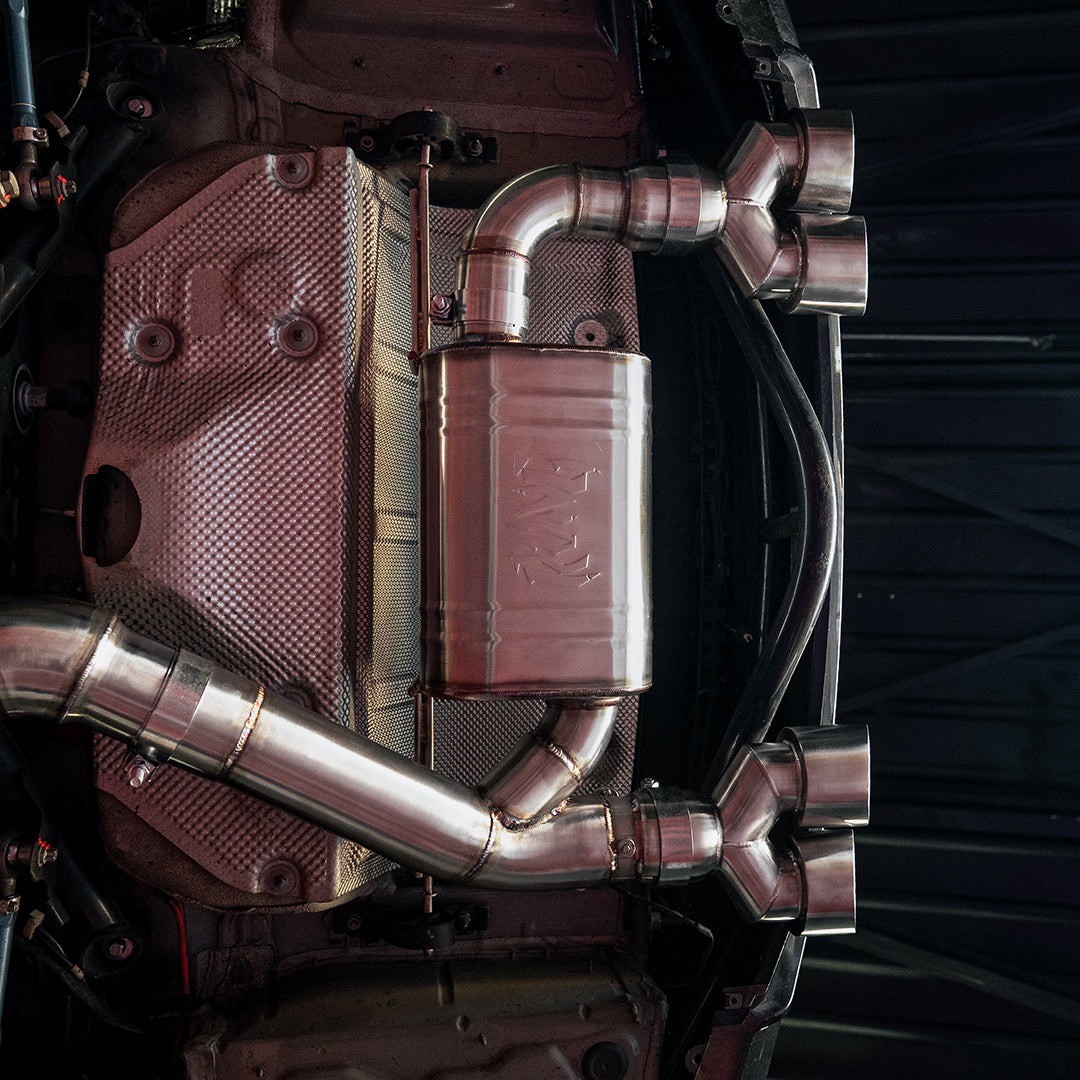 Rvng Designed 4” True Single Valved Exhaust System (F80 M3/F82 M4)