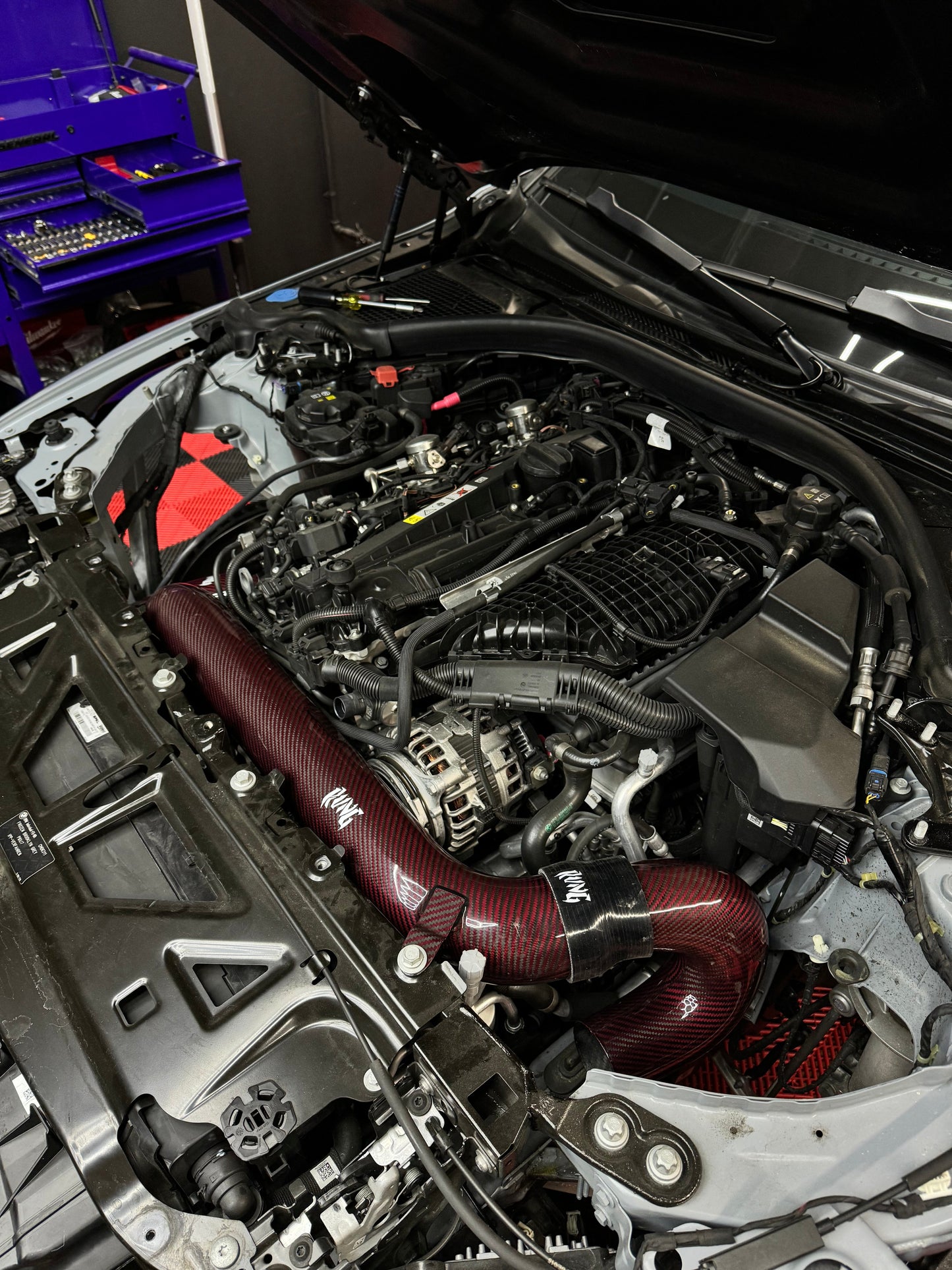 Rvng (G80,G82,G87) S58 Full Carbon Front Mount Intake Kit