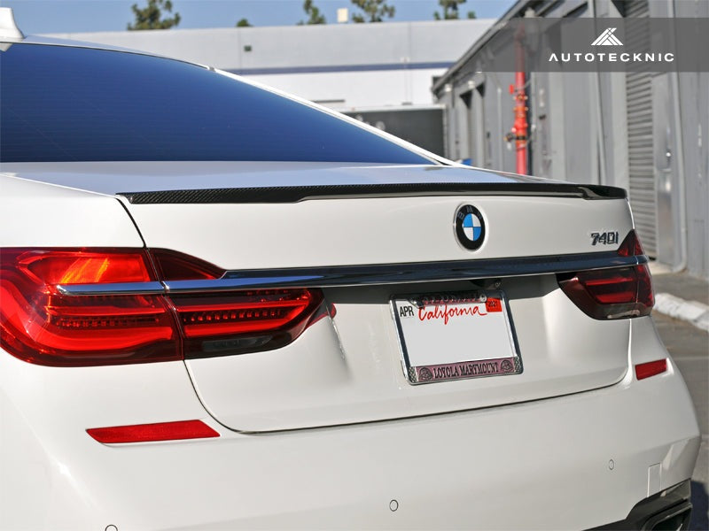 AutoTecknic Carbon Fiber Trunk Lip Spoiler - G11/ G12 7-Series