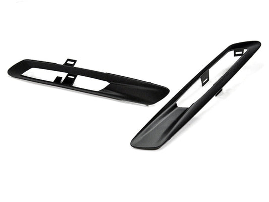 AutoTecknic Replacement Stealth Black Fender Light Trims - BMW F10 Sedan | F11 Wagon | 5-Series