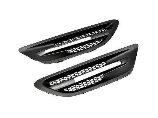AutoTecknic Replacement Stealth Black Fender Vents - BMW F10 M5