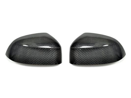 AutoTecknic Replacement Carbon Fiber Mirror Covers - BMW F25 X3 LCI | F26 X4 | F15 X5 | F16 X6