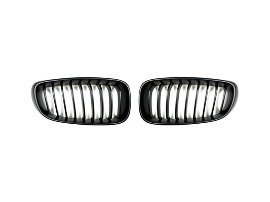 AutoTecknic Stealth Black Front Grille Set - F34 3-Series Gran Turismo