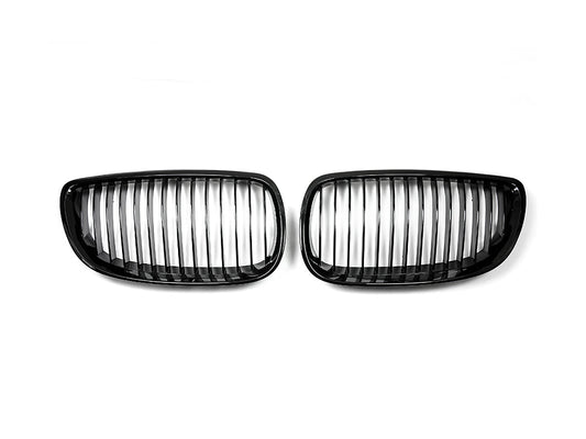 AutoTecknic Glazing Black Front Grille Set - E92/ E93 3-Series Pre-LCI (Including E9X M3)
