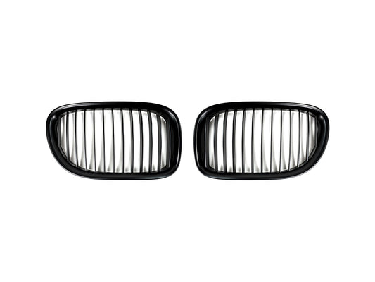 AutoTecknic Stealth Black Front Grille Set - F01/ F02 7-Series