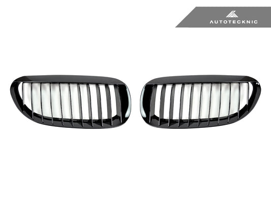 AutoTecknic Gloss Black Front Grille Set - E63/ E64 6-Series & M6