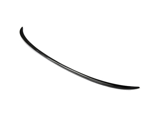 AutoTecknic Carbon Fiber Trunk Lip Spoiler - BMW E90 3-Series Sedan