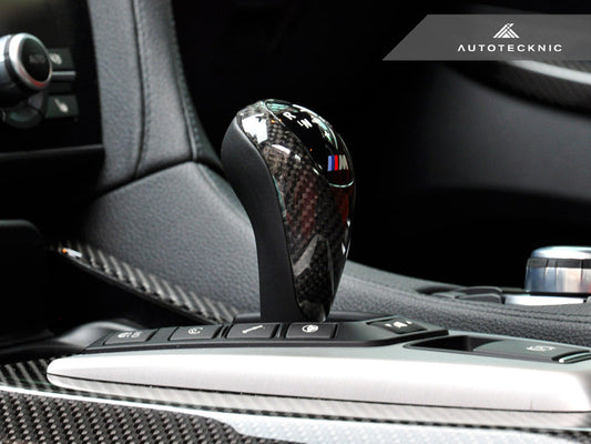 AutoTecknic Carbon Fiber Gear Selector Cover - BMW F80 M3 | F82/ F83 M4