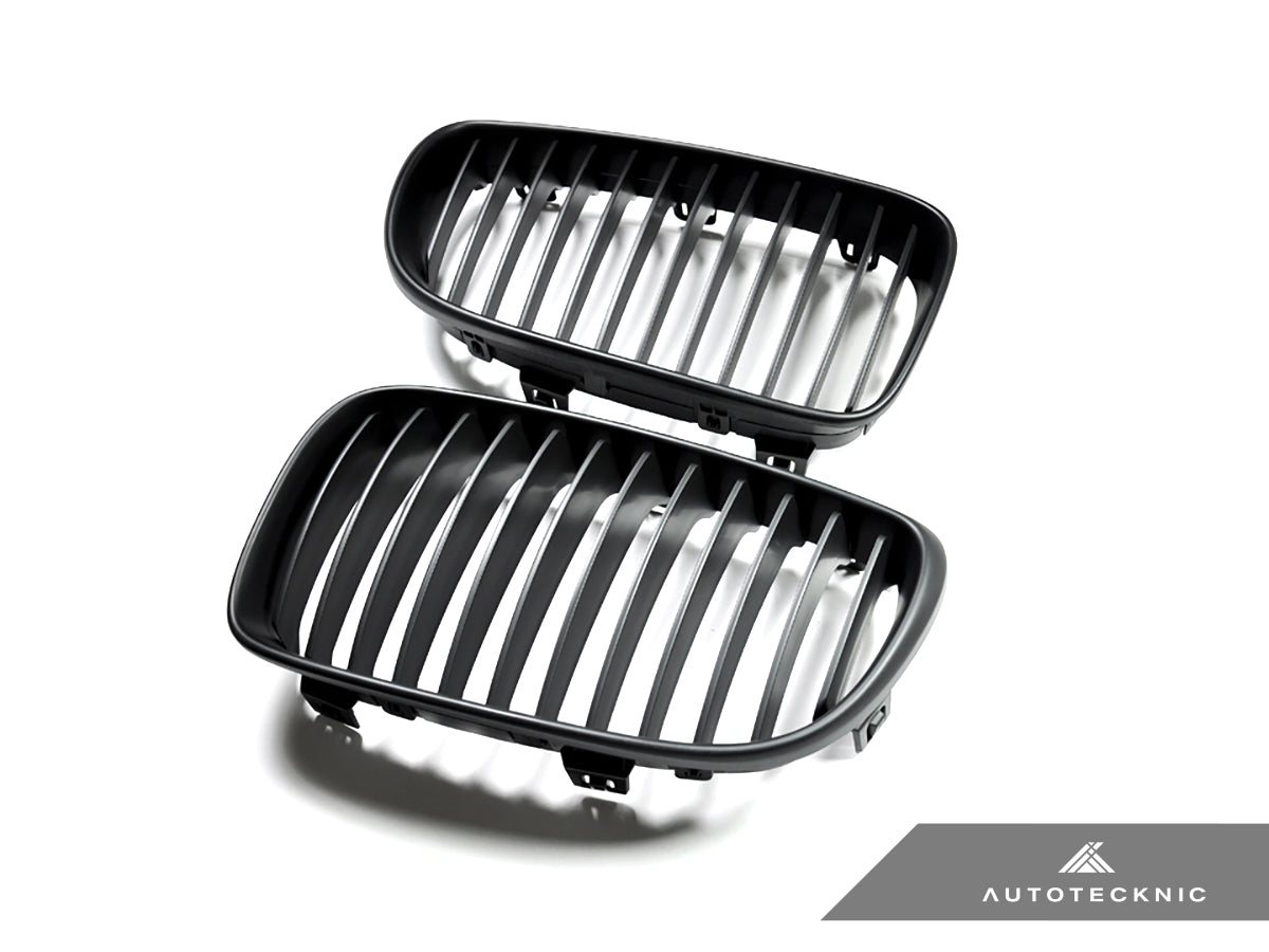 AutoTecknic Stealth Black Front Grille Set - E82 1-Series & 1M