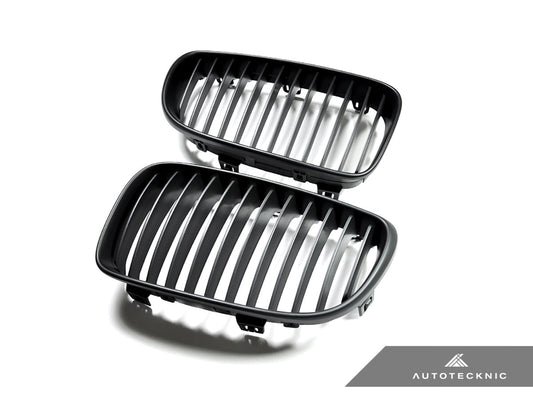 AutoTecknic Stealth Black Front Grille Set - E82 1-Series & 1M