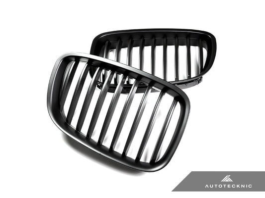 AutoTecknic Stealth Black Front Grille Set - BMW F07 5-Series Gran Turismo