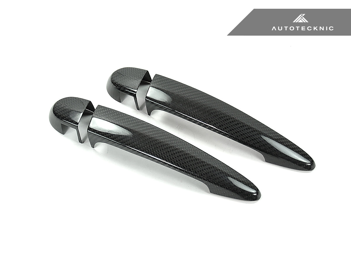 AutoTecknic Dry Carbon Fiber Door Handle Trims - BMW F80 M3 | F82/ F83 M4