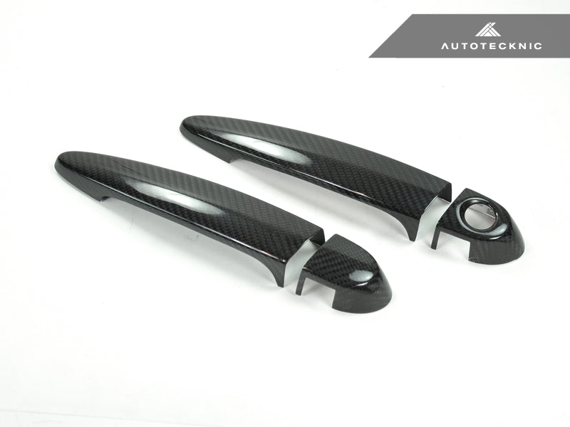 AutoTecknic Dry Carbon Fiber Door Handle Trims - F20/ F21 1-Series