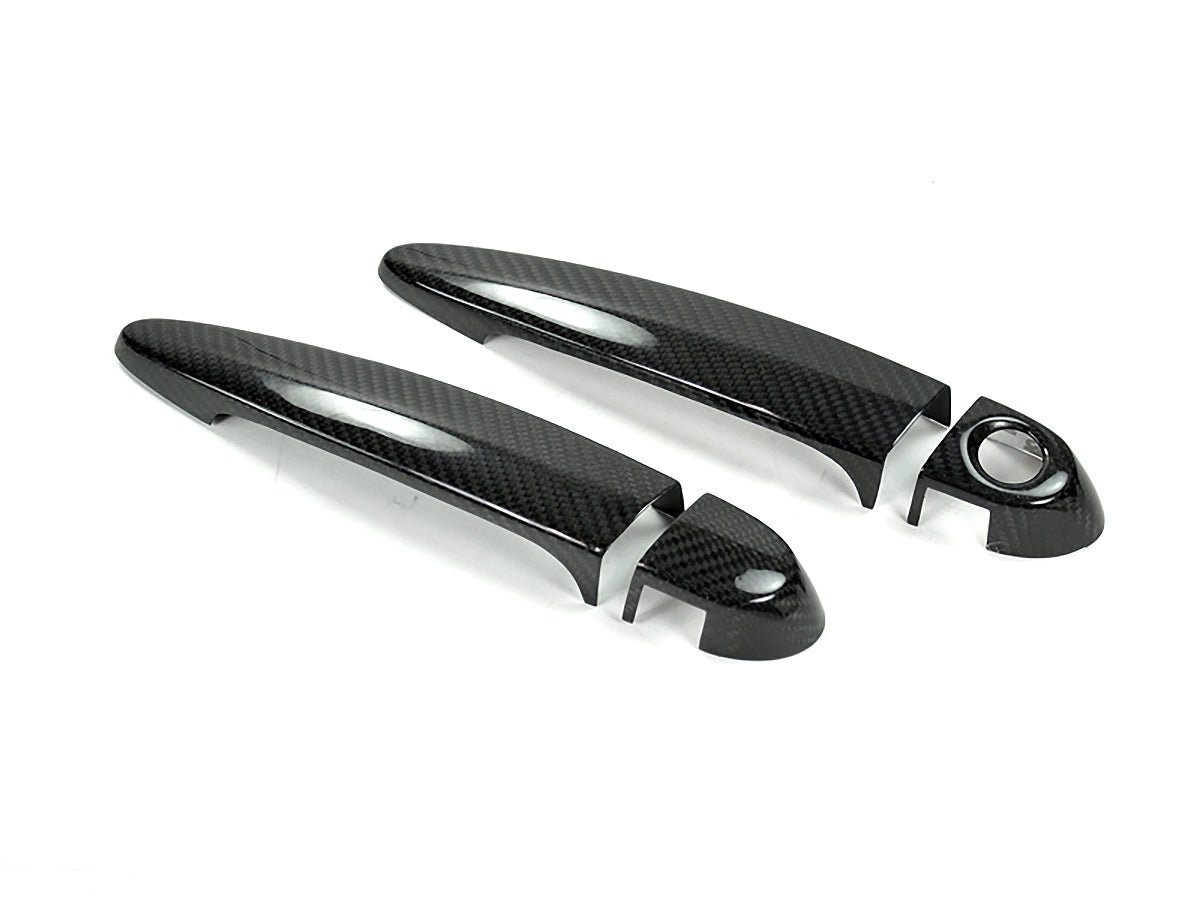 AutoTecknic Dry Carbon Fiber Door Handle Trims - BMW F80 M3 | F82/ F83 M4
