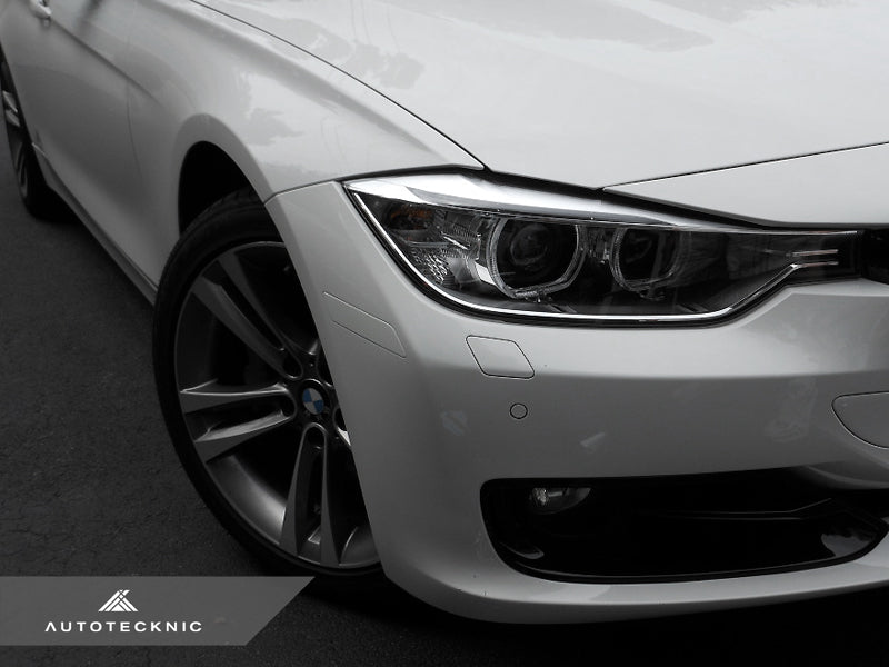 AutoTecknic Painted Front Bumper Reflectors - BMW F30 3-Series (Non-M Sport)