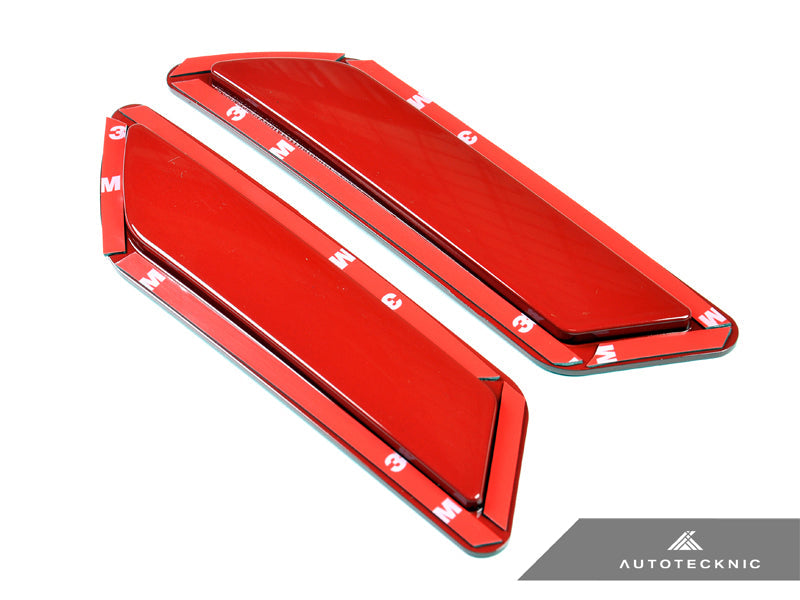AutoTecknic Painted Front Bumper Reflectors - BMW F30 3-Series (Non-M Sport)