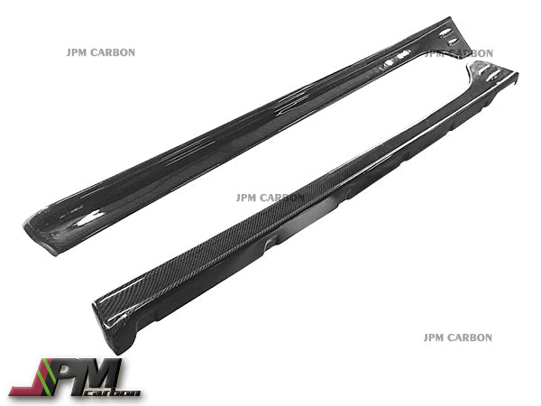 [JPMCarbon] STI Style Carbon Fiber Side Skirt Add-on Lips Fits For 2013-2016 Subaru BRZ