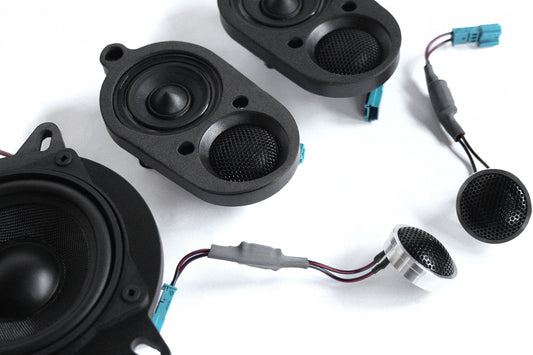 BACKORDERED - SHIPS 07/23 - RECOMMEND YOU ORDER NOW - Bavsound Stage One Speaker Upgrade for E46 Convertible with Harman Kardon