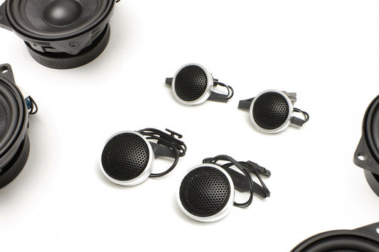 BACKORDERED - SHIPS 07/23 - RECOMMEND YOU ORDER NOW - Stage One BMW Speaker Upgrade for E65/E66 Sedan Standard Hi-Fi - (No Install Video)